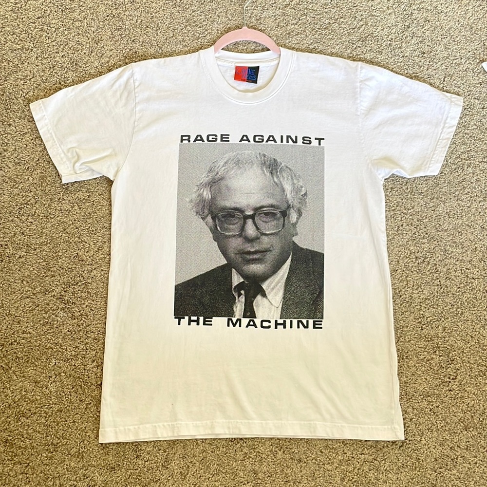 rage against the machine bernie sanders come tees
